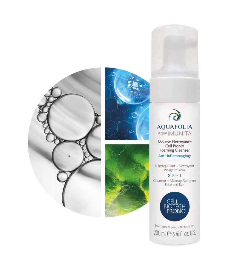 Aquafolia - Mousse Nettoyante Cell Probio - 2 Formats