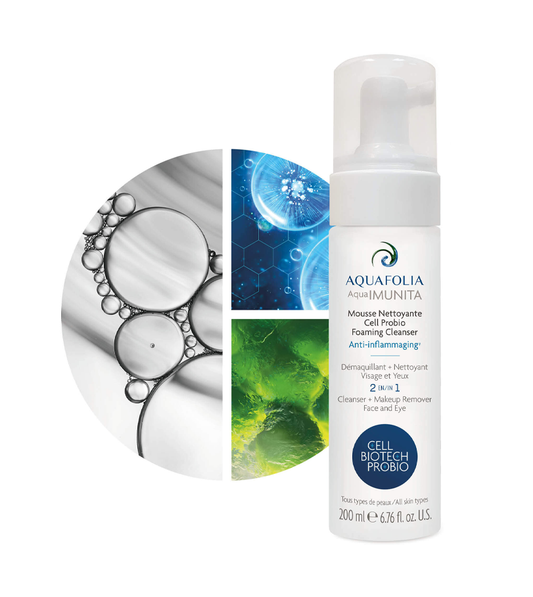 Aquafolia - Mousse Nettoyante Cell Probio - 2 Formats