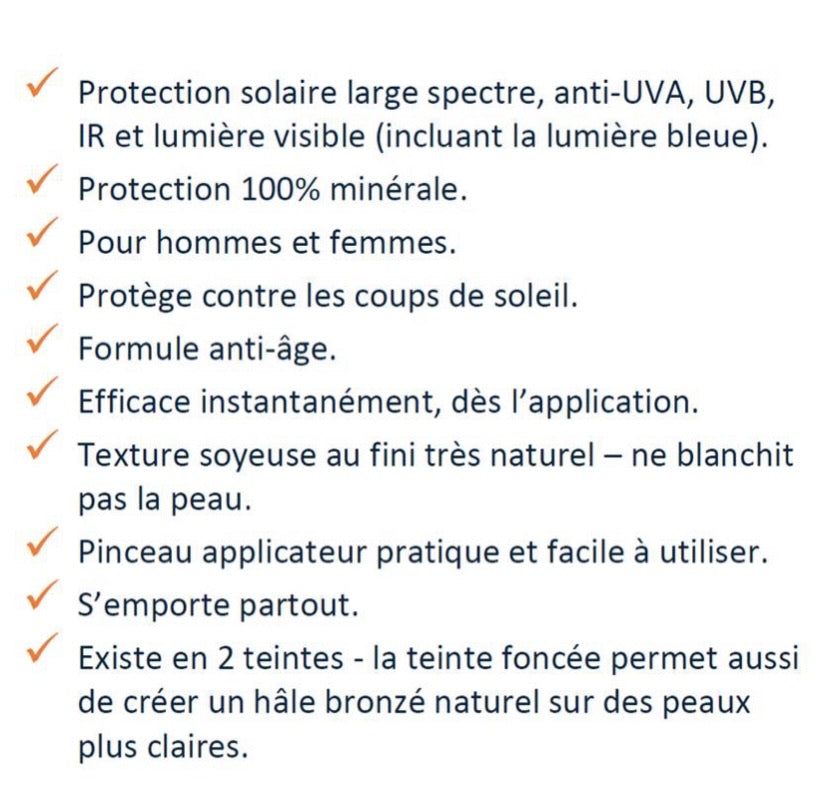 Cell'Defence Poudre libre à large spectre FPS50 - Foncée