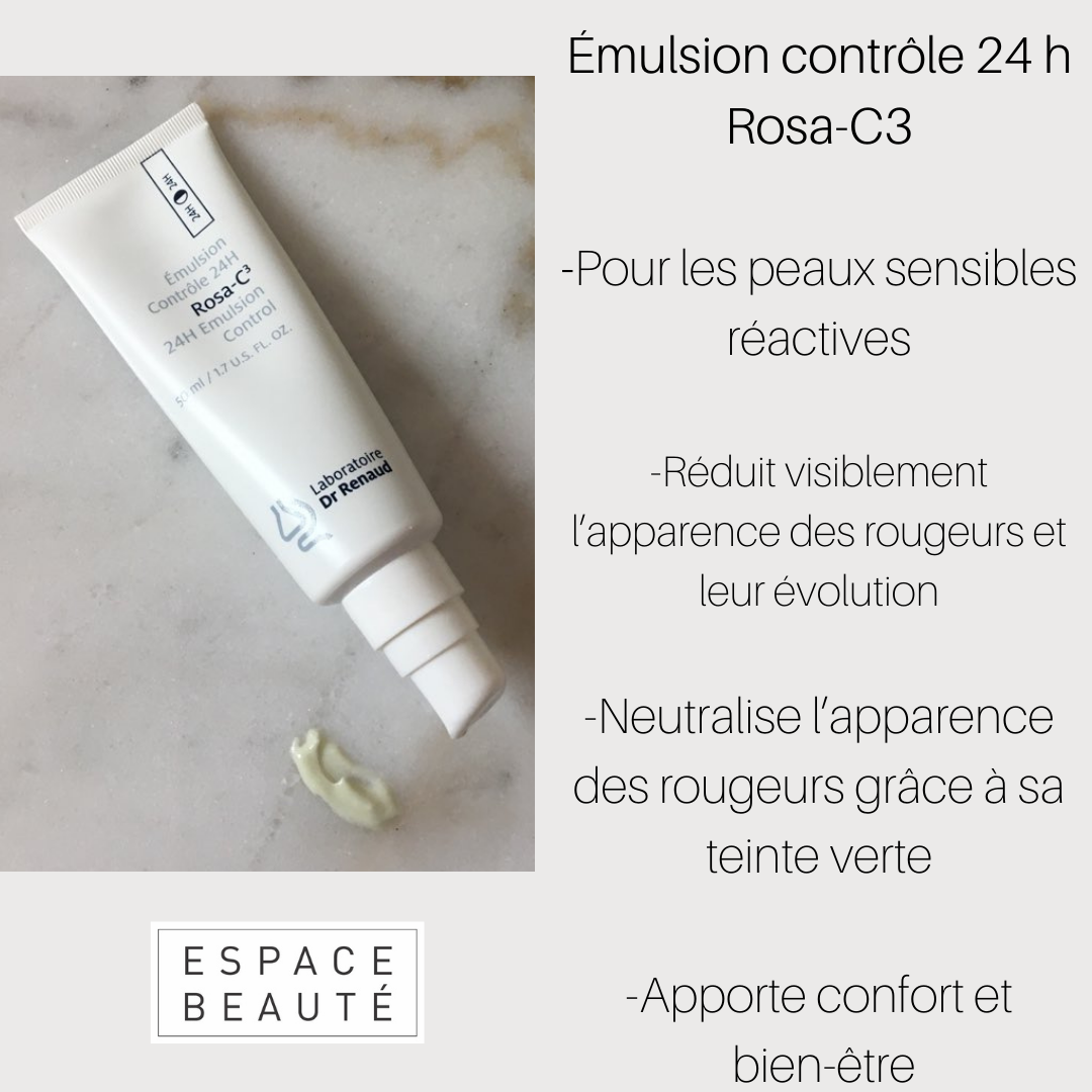 Émulsion contrôle 24hrs RosaC