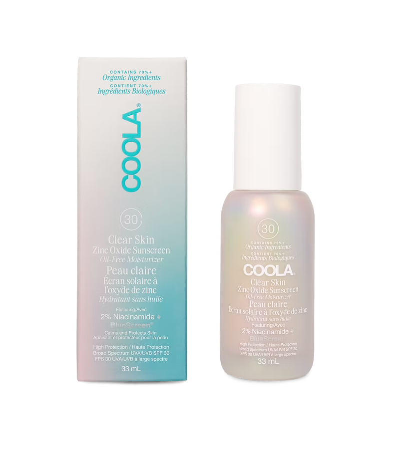 Coola - Crème hydratante sans huile Clear Skin FPS 30