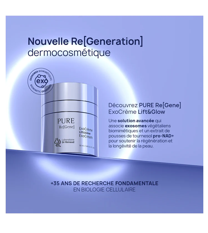 ** Nouveau ** PURE Re[Gene] ExoCrème Lift&Glow