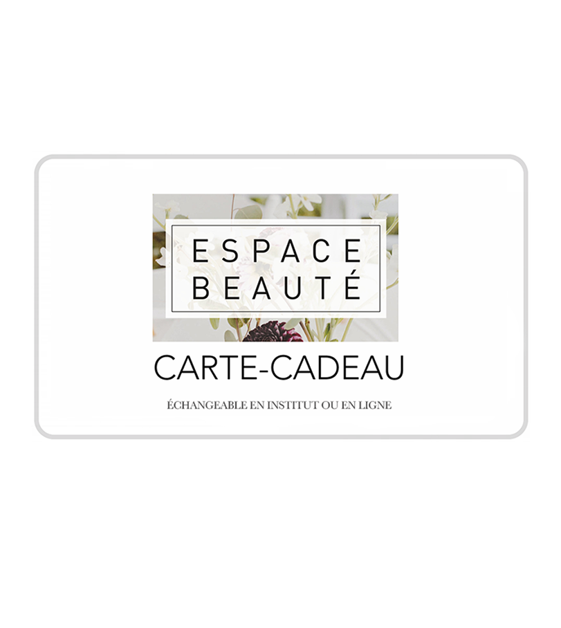 - Cartes-Cadeaux - Échangeable en institut ou en ligne