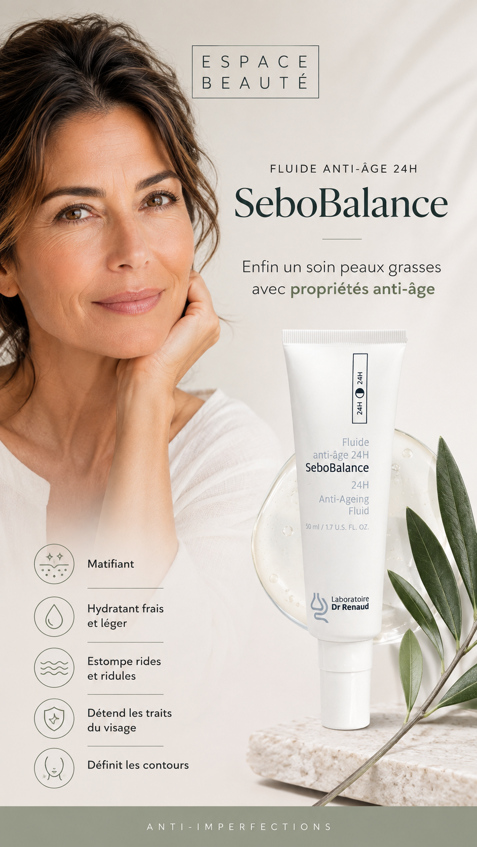 Fluide anti-âge 24hrs SeboBalance