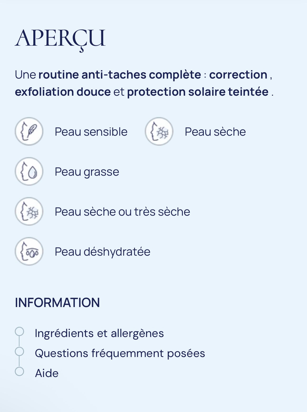 Coffret puissant Anti-taches brunes et hyperpigmentation