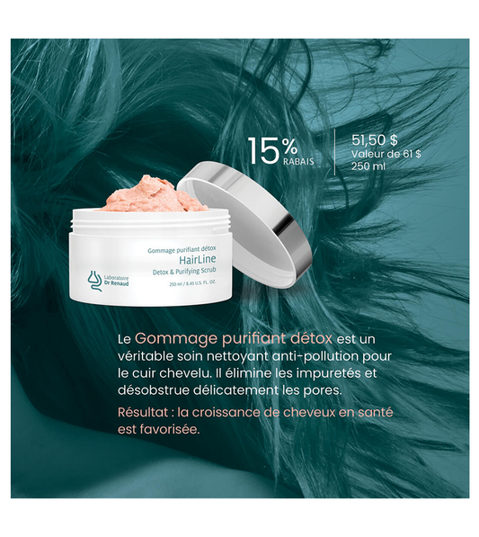 ** Nouveau ** HairLine - Gommage Purifiant Détox