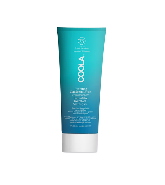 Coola - Lait corporel hydratant avec protection solaire - FPS 50