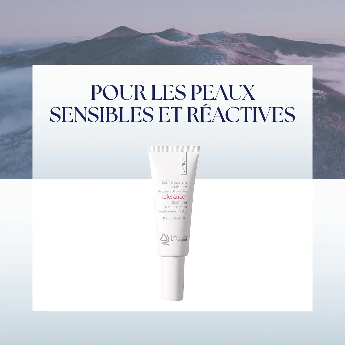 ** Nouveau ** Tolerance+ Crème barrière apaisante