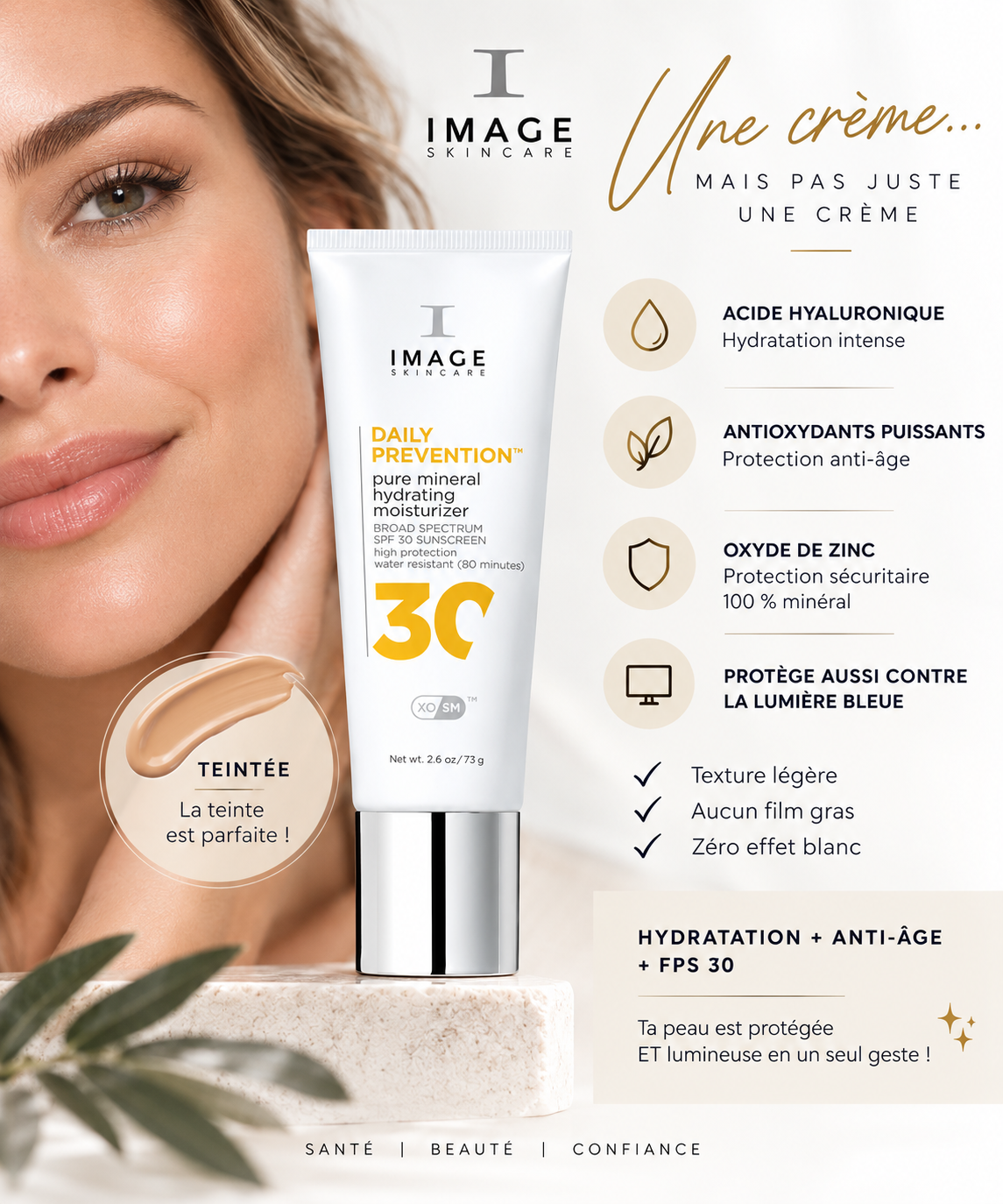 Image Skin Care - DAILY PREVENTION - Crème hydratante minérale pure FPS 30